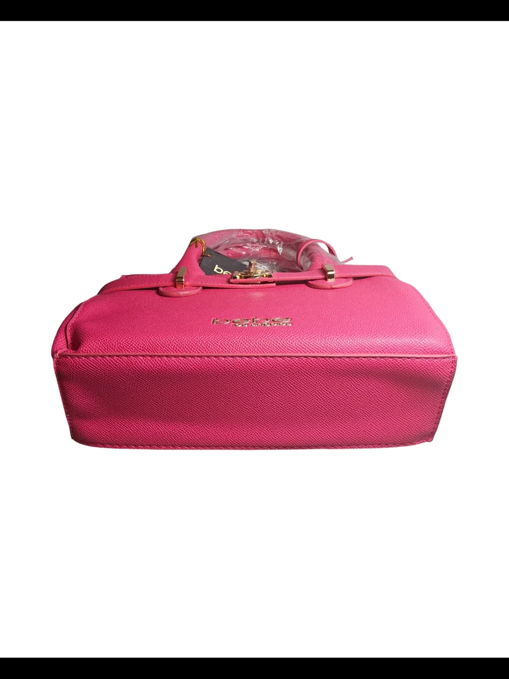 NWT bebe Pink (Orchid) Evie small Top-Handle Satchel